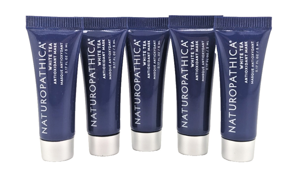 5x Naturopathica White Tea Antioxidant Mask 5ml / 0.17 floz EA Hydrate & Protect